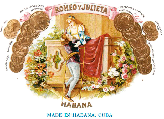 Sigari Cubani Romeo y Giulieta